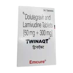 Твинакт Довато полный аналог :: Twinaqt :: Долутегравир Ламивудин 50+300мг таб. №30